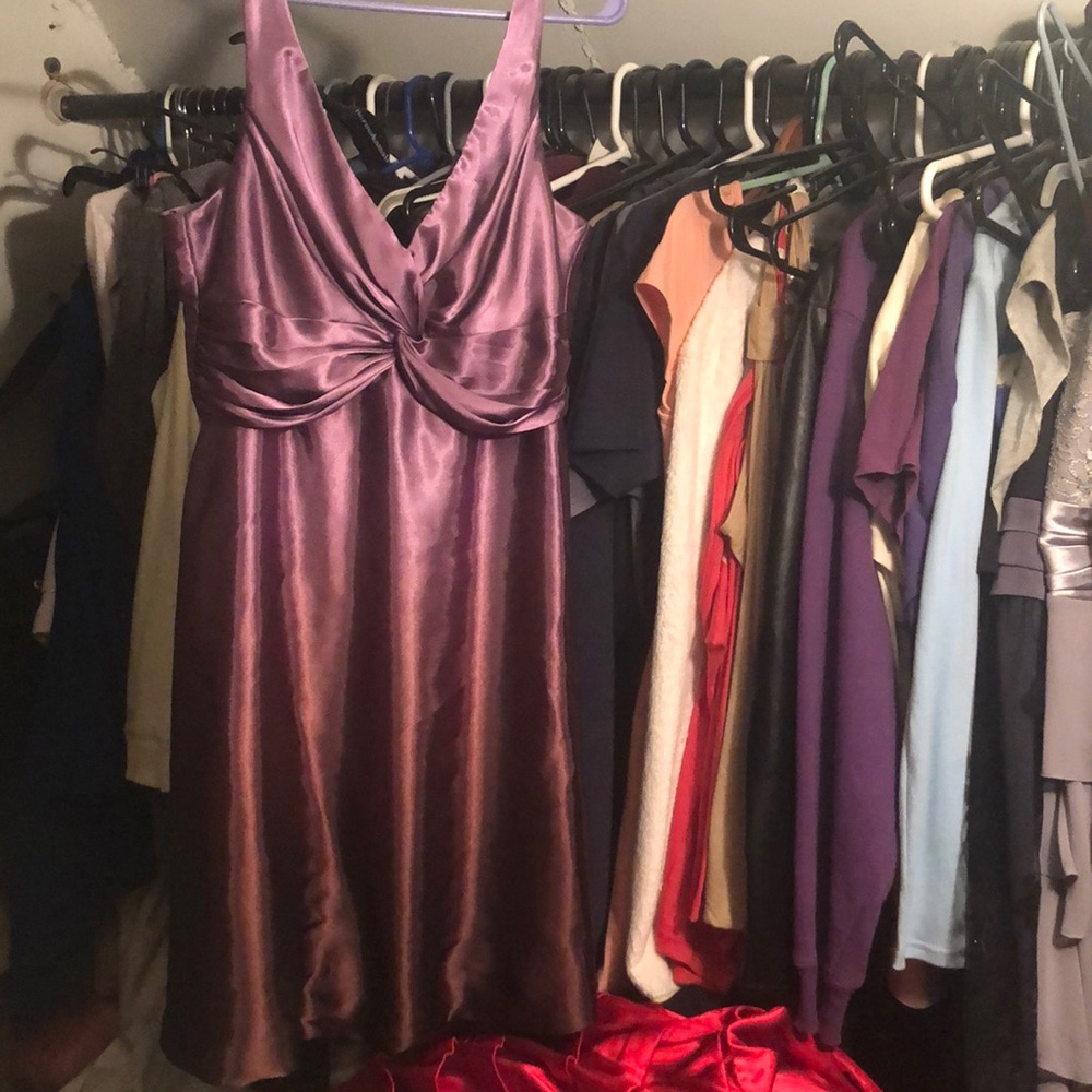Purple dress